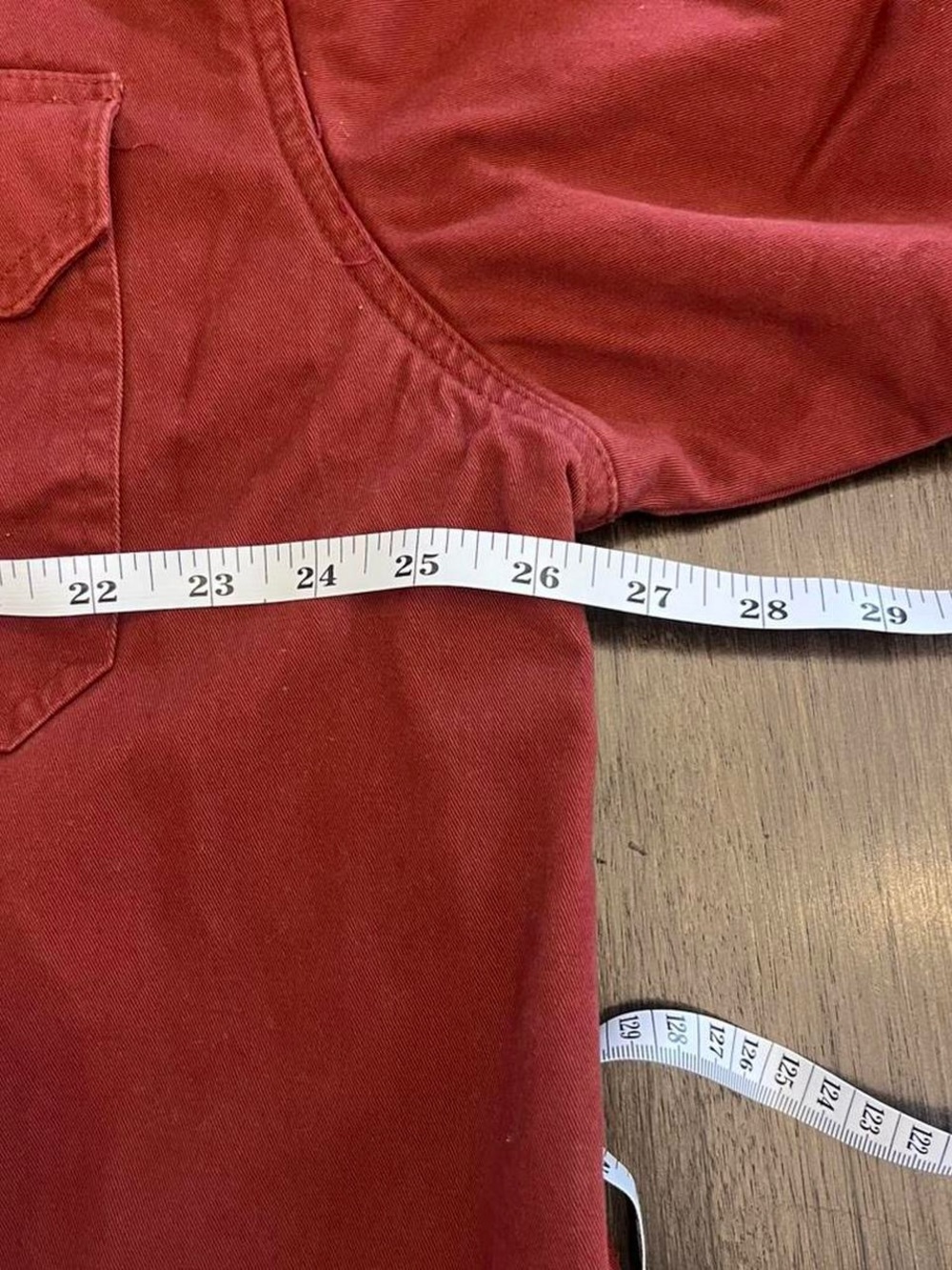 RedHead Red Button-Up Shacket - Picture 5 of 8